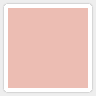 Solid Blush Pink Sticker